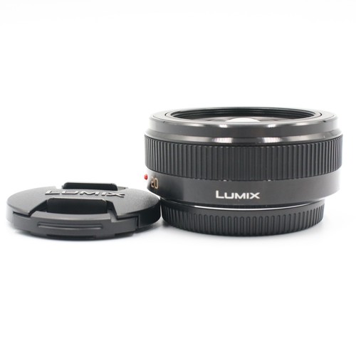 Panasonic lumix 20mm - 20mm, f/1.7