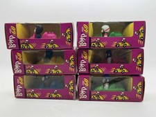 6 Vintage Brooke Bond PG Tips Bump And Go 6 Plastic Toy Cars Boxed Set 1996