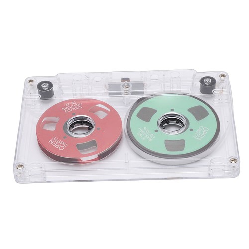 Blank audio cassette tape - audio,