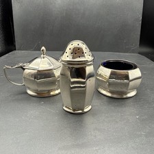 George V Sterling Silver Cruet