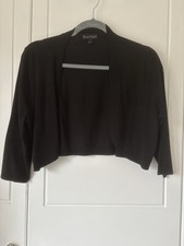 Phase Eight Women's Black Size 16 Shrug/Bolero