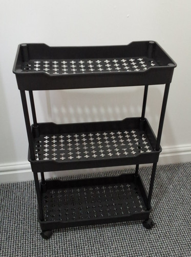 Tier rolling storage cart - storage,