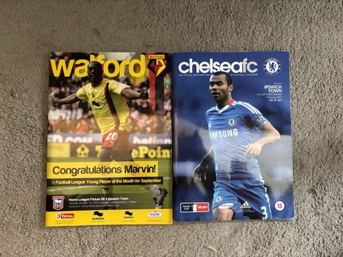 Ipswich town away programmes - away,