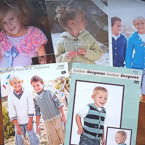 Children knitting patterns - children’s,
