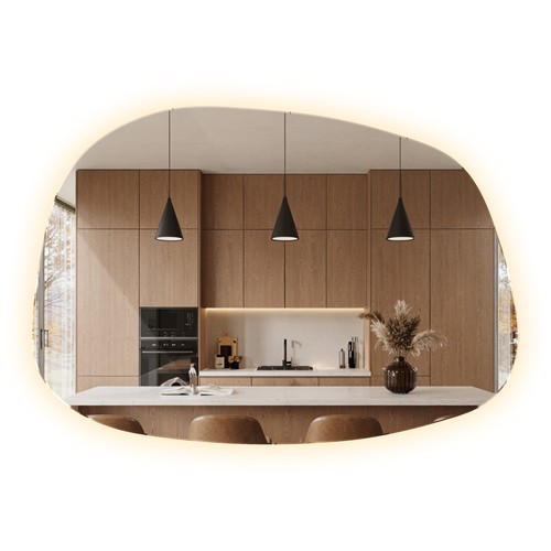Wall mirror led frameless - mirror,