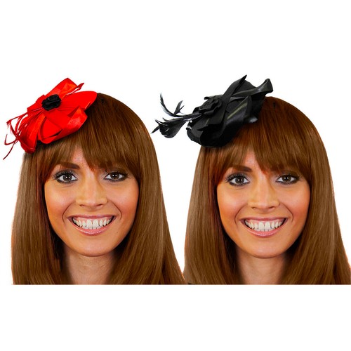 Pack mini fascinator caps - pack,