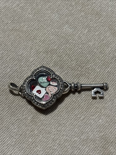 Origami owl key locket - owl,