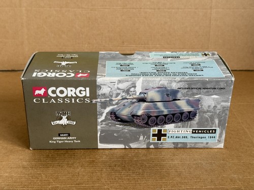 Corgi king tiger heavy tank - tiger,