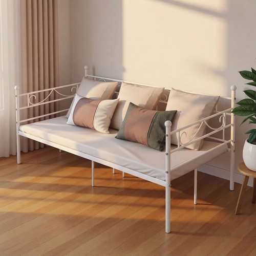 Elegant 90x190cm white - elegant, metal