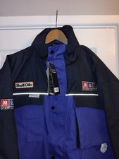 Vauxhall  Opel. Full Forrest Rally Coat. New. Size xxxl 3xl.  In Blue.