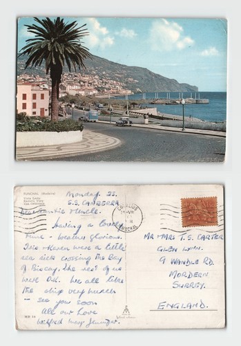 Postcard funchal madeira - postcard,