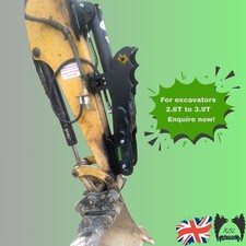 Hydraulic excavator thumb grab