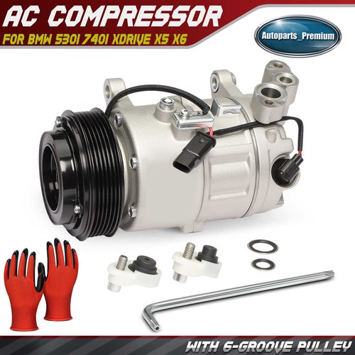 Compressor with clutch - ac,