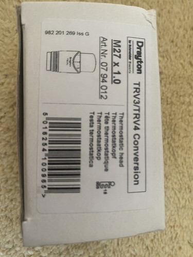 Drayton trv3 trv4 conversion - drayton, trv3/trv4
