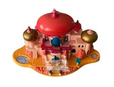 VINTAGE POLLY POCKET Jasmine’s Royal Palace & 2 Figures Disney Aladdin Bluebird