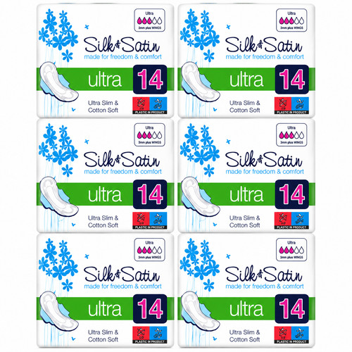 Silk satin ultra - satin, sanitary