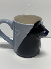 3D Black Kitty Cat Coffee Mug