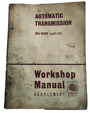 BORG WARNER TYPE AS1-35TA AUTO GEARBOX FACTORY WORKSHOP MANUAL