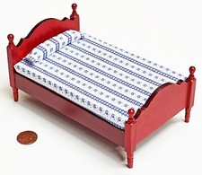 Doll House Single Bed Mahogany