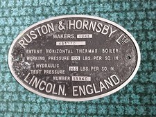 Ruston and Hornsby boiler