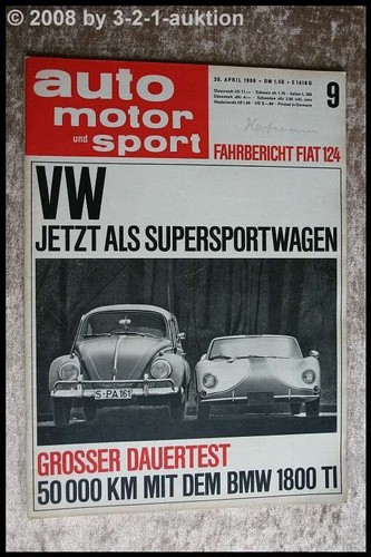 Ams auto motor sport bmw - sport, 9/66