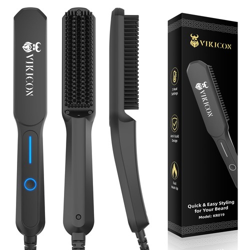 Vikicon beard straightener - beard,