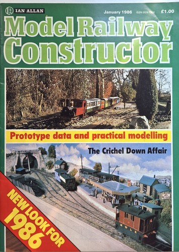 Model railway constructor 1986 - railway,