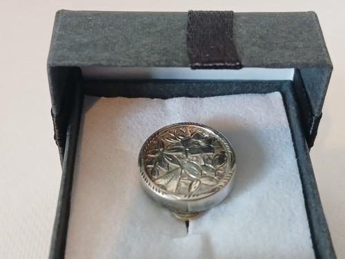 Antique small silver - , engraved