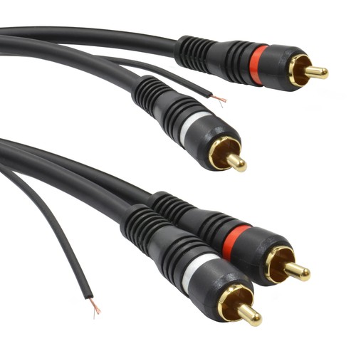 Twin rca shielded phono - 2m,