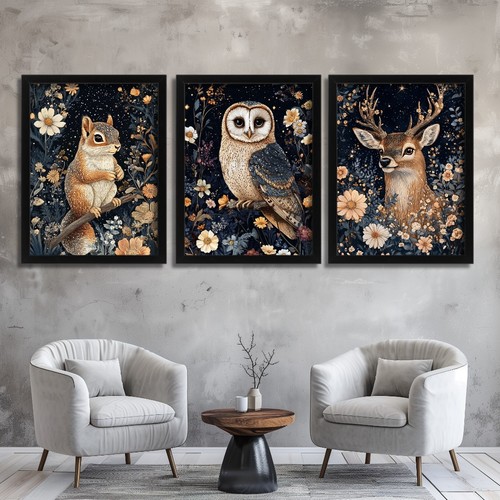 Cute nursery artwork set 3 - nursery,