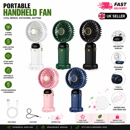 Mini handheld fan - handheld, portable