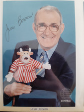 Jim Bowen (Bullseye) Signed Photo