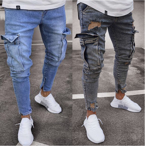 Mens ripped distressed skinny - ripped,