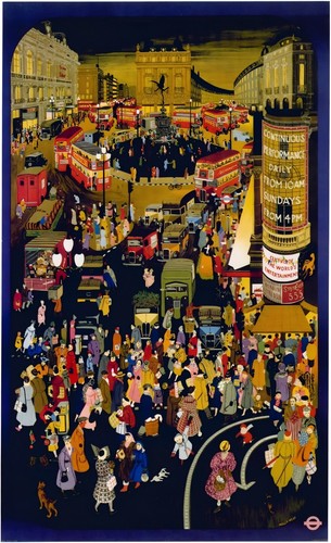 London transport out winter - london,