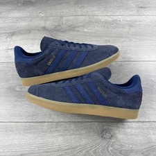 Adidas Originals Gazelle Suade ‘Ink Blue / Gun’ - Size UK 10 / EU 44 2/3