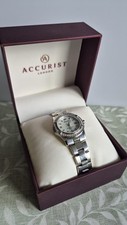  Ladies Accurist Dress Watch LB1540P  -Boxed NWOT