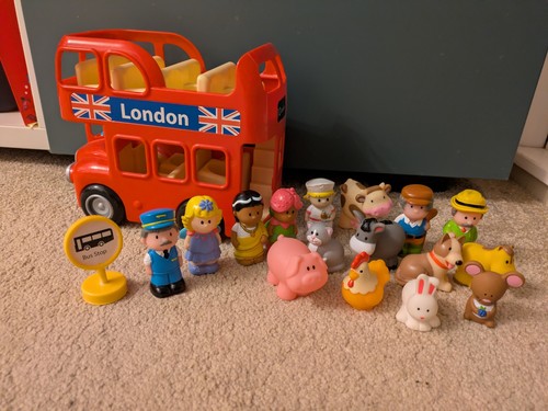 Elc happyland london bus - bus, with