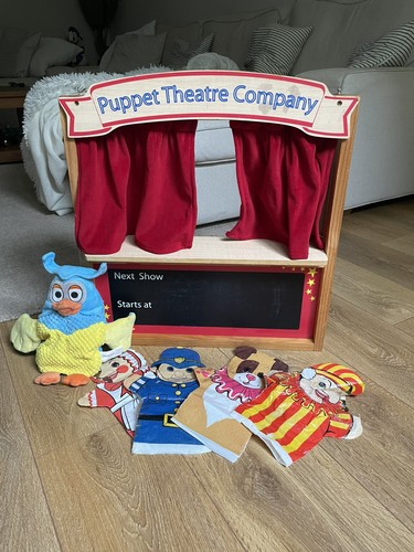 Vintage wooden elc - wooden, puppet