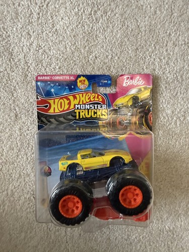 Hot wheels barbie corvette - barbie, xl
