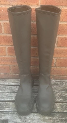 Zara dark green chunky calf - zara,