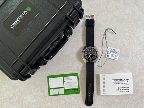 Certina super ph1000m - certina, black