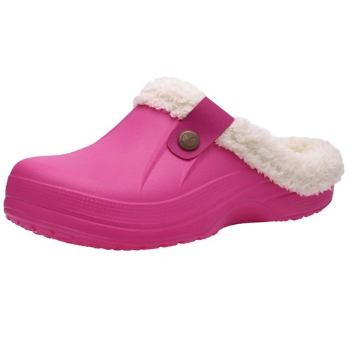 Winter fur lined clogs - lined,