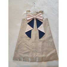 Hucklebones Girls Gold Bow