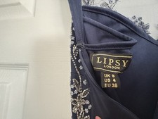 Lipsy Long Navy Jewelled