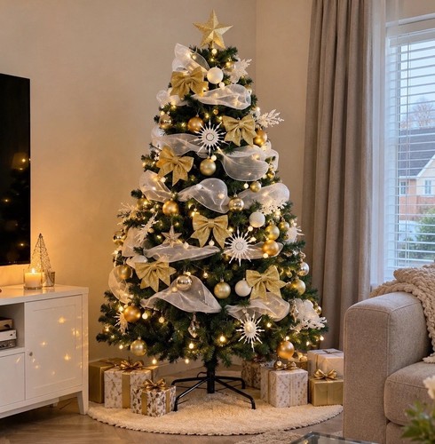 5ft pre lit christmas - 5ft,