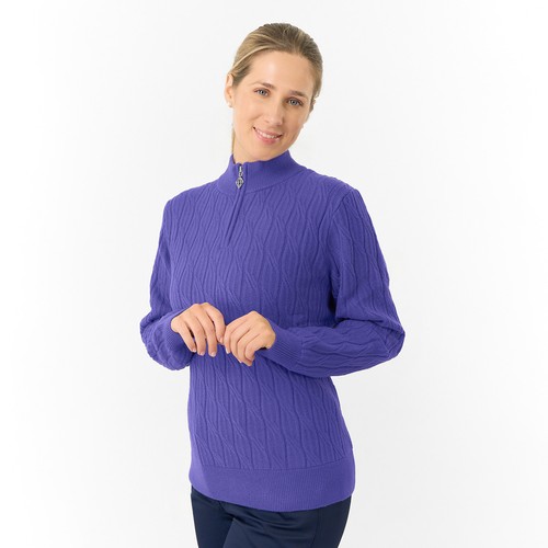 Pure golf ladies quarter zip - pure,