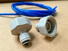 Burco ~ Hot Water Boiler 1.5m Hose ~ 3/4 Mains 1/4 Pipe Auto Fill Tea Urn Geyser