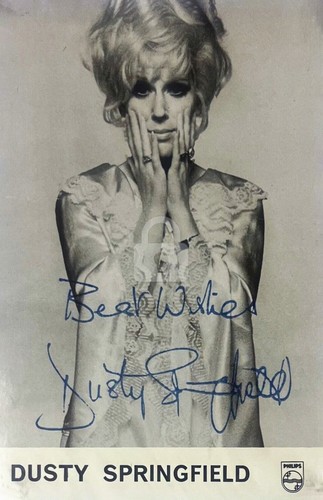 Dusty springfield signed - dusty,