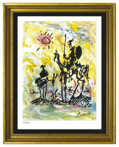 Pablo picasso don quixote - pablo, "don