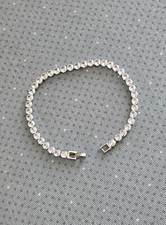 Sterling Silver Diamond Tennis